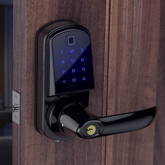 Fingerprint Electronic Smart Door Lock Handle Set
